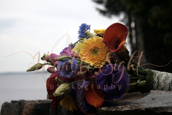 Oceanfront wedding in Bar Harbor Maine