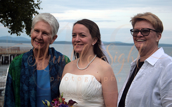 Ocean view wedding venue in Bar Harbor Maine