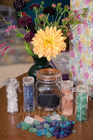 Summer backyard wedding in rural Maine