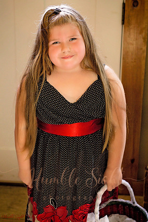Blended family wedding ceremony in Maine