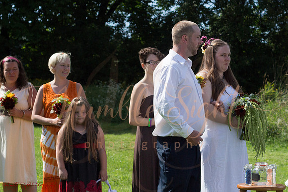 Small Maine wedding with close family and friends