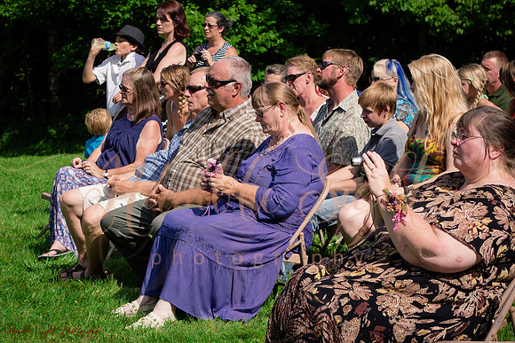 Central Maine private home wedding