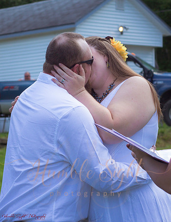 Small Maine wedding with close family and friends