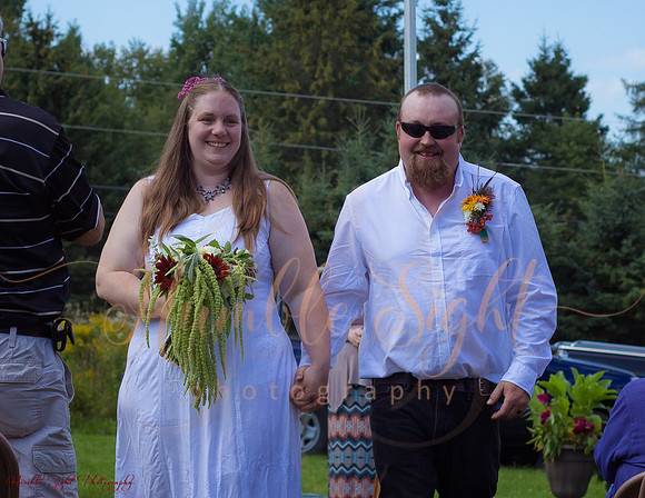 Family-focused wedding celebration in central Maine