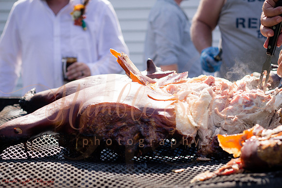 Small Maine wedding with close family and friends