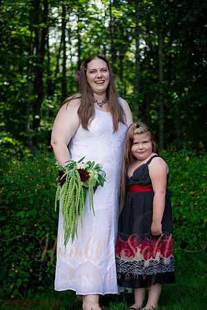 Family-focused wedding celebration in central Maine