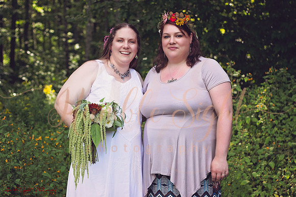 Family-focused wedding celebration in central Maine