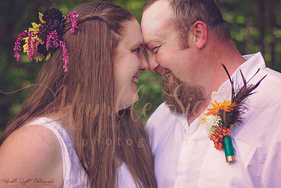 Small Maine wedding with close family and friends
