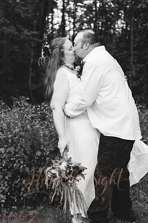 Central Maine private home wedding