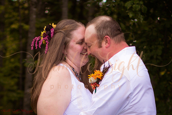Family-focused wedding celebration in central Maine