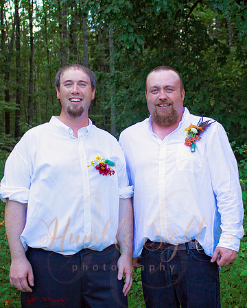 Family-focused wedding celebration in central Maine