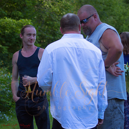 Small Maine wedding with close family and friends