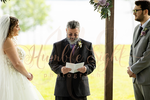 Central Maine waterfront wedding celebration