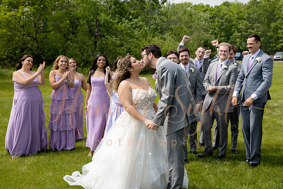 Central Maine waterfront wedding celebration