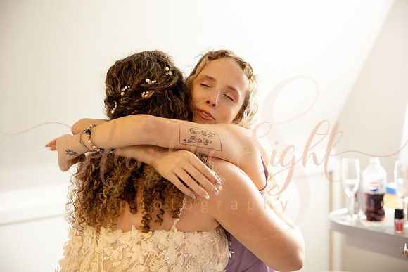 Wedding party celebrating at Athens Maine wedding venue