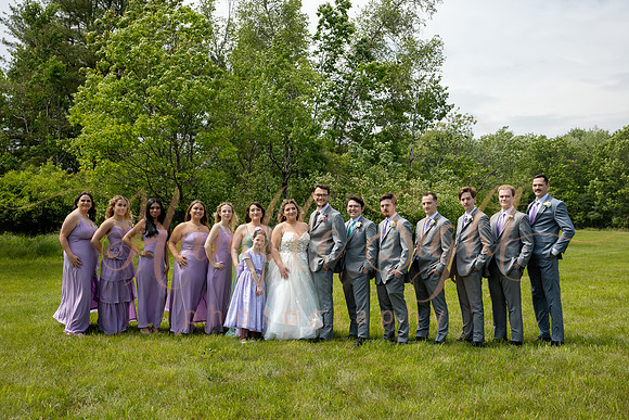 Fun wedding reception at Grace on the Lake in Maine