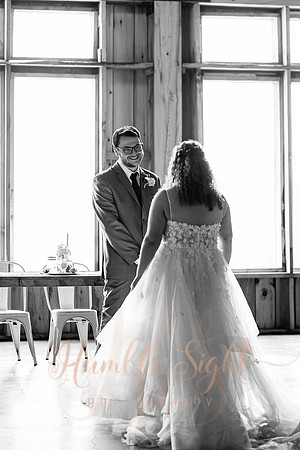Wedding party celebrating at Athens Maine wedding venue