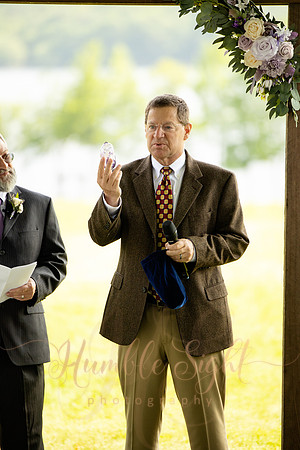 Central Maine waterfront wedding celebration