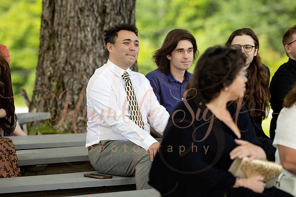 Fun wedding reception at Grace on the Lake in Maine