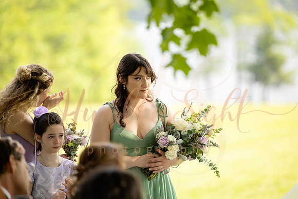 Central Maine waterfront wedding celebration