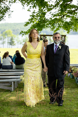 Fun wedding reception at Grace on the Lake in Maine