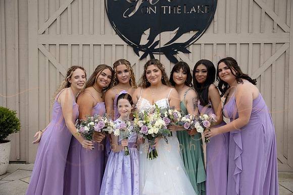 June Maine lake wedding ceremony in Athens
