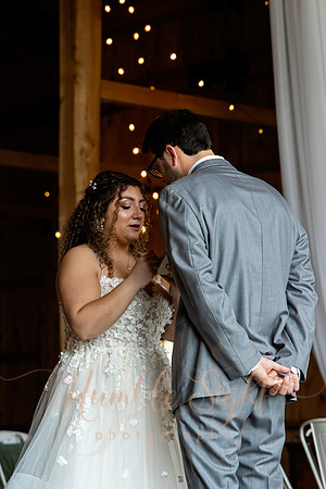 Newlyweds dancing at Grace on the Lake wedding reception