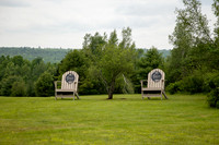Outdoor lakefront ceremony at Grace on the Lake Maine