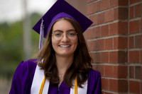Skylar Dasilva Cap & Gown Hampden Academy 6.6.25