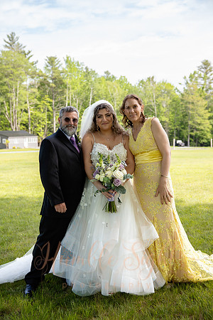 Fun wedding reception at Grace on the Lake in Maine