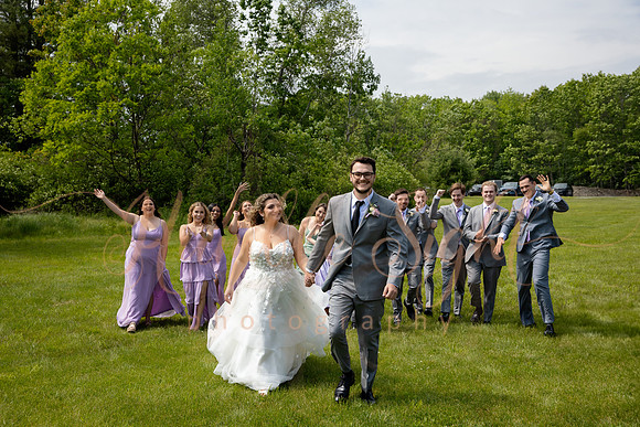 Outdoor lakefront ceremony at Grace on the Lake Maine