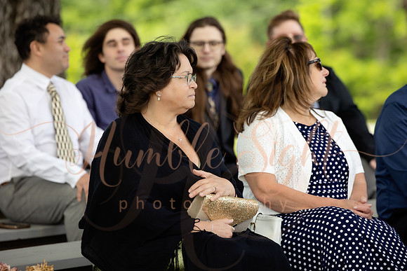 June Maine lake wedding ceremony in Athens