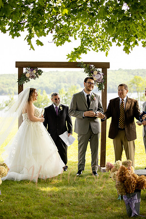 Molly and Ryan Hartford wedding at Grace on the Lake in Athens Maine