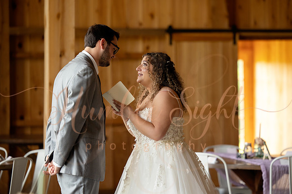 Full moon over Grace on the Lake wedding venue in Maine