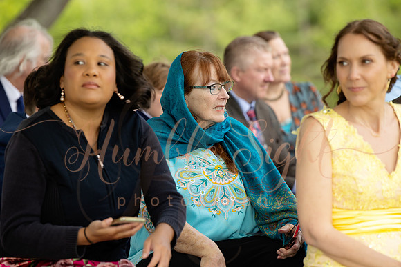 Outdoor lakefront ceremony at Grace on the Lake Maine