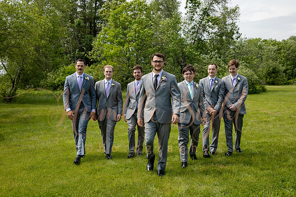 Fun wedding reception at Grace on the Lake in Maine