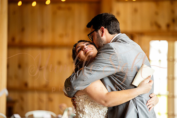 Central Maine waterfront wedding celebration