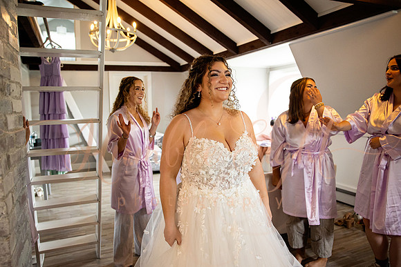 Central Maine waterfront wedding celebration
