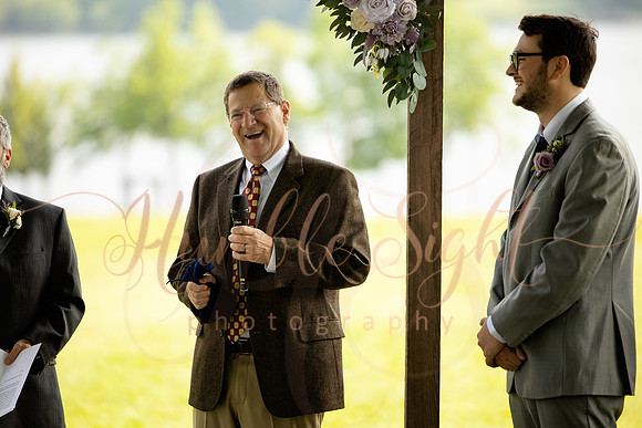 Fun wedding reception at Grace on the Lake in Maine